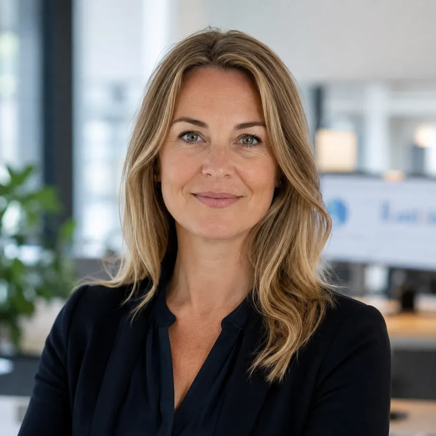 Portræt af Laura, AgentFlows specialist i data, rapportering og indsigt